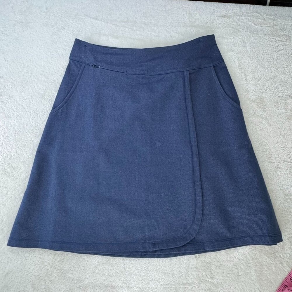 REI Women's Skirt Size XXS Knit Active Blue Easy Movement - Picture 1 of 9